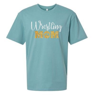 Wrestling Mom Funny Wrestling Sueded Cloud Jersey T-Shirt