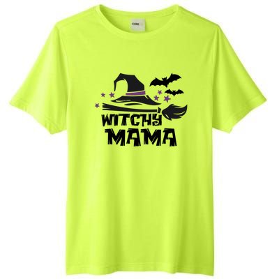 Witchy Mama Funny Halloween Witch Mom Spooky Cute Gift Tall Fusion ChromaSoft Performance T-Shirt