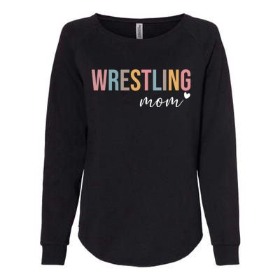 Wrestling Mom Gift Womens California Wash Sweatshirt