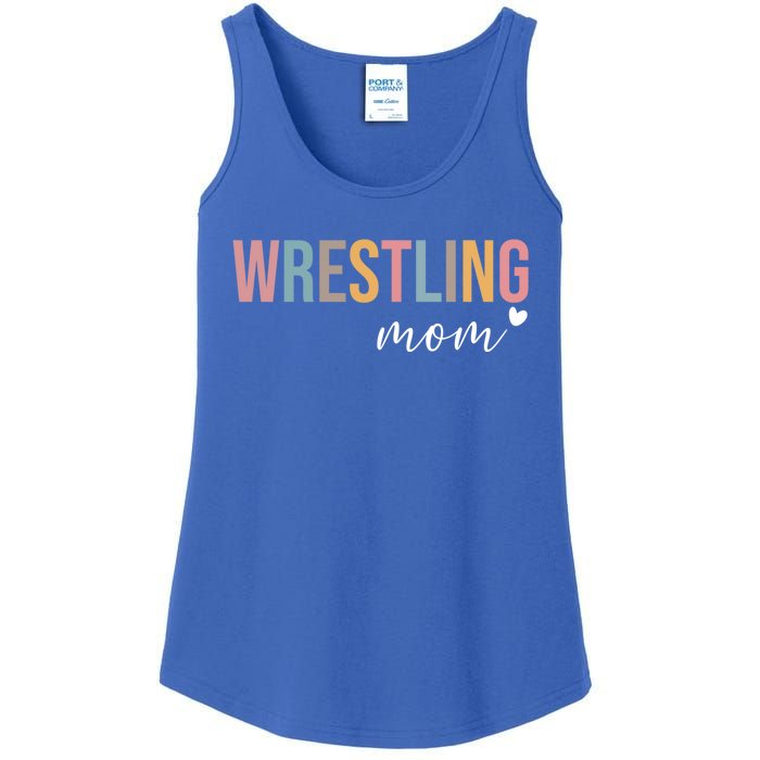 Wrestling Mom Gift Ladies Essential Tank