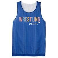 Wrestling Mom Gift Mesh Reversible Basketball Jersey Tank