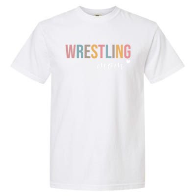 Wrestling Mom Gift Garment-Dyed Heavyweight T-Shirt