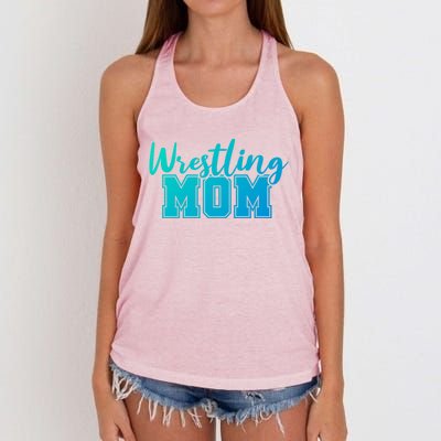 Wrestling Mom Gift Women's Knotted Racerback Tank