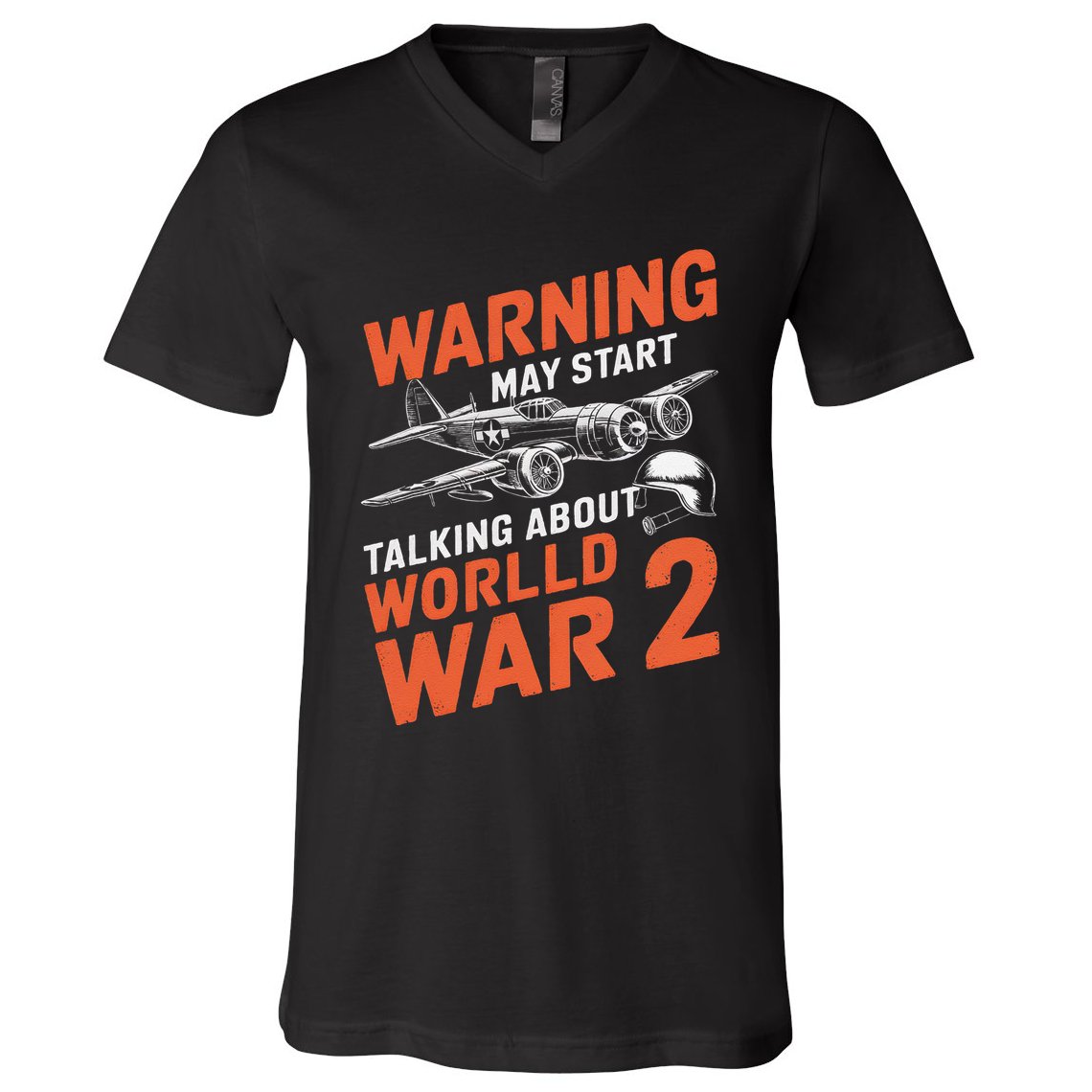 Ww2 Memorabilia Gifts World War 2 Memorabilia Vintage Wwii V-Neck T-Shirt