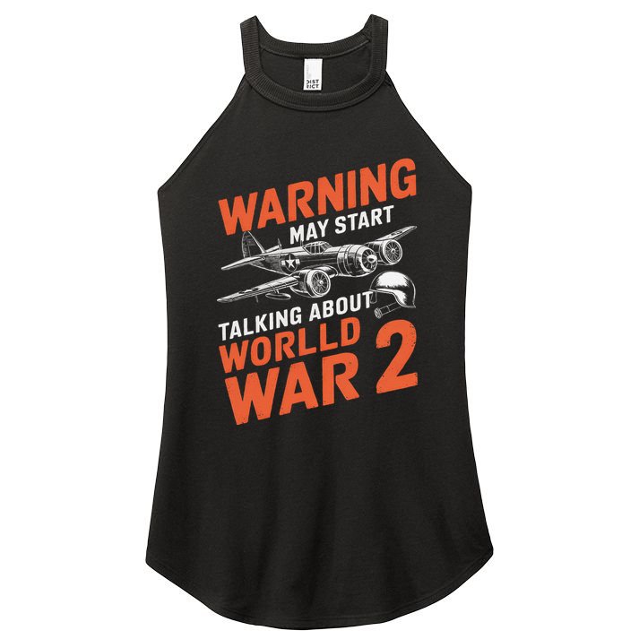 Ww2 Memorabilia Gifts World War 2 Memorabilia Vintage Wwii Women's Perfect Tri Rocker Tank