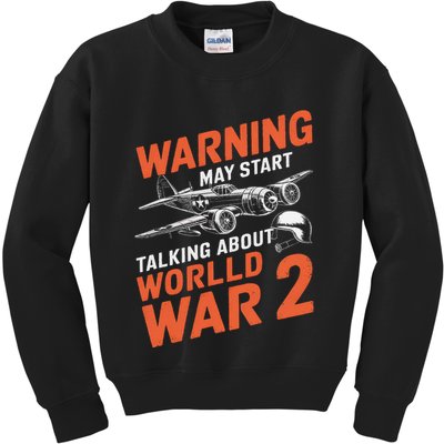 Ww2 Memorabilia Gifts World War 2 Memorabilia Vintage Wwii Kids Sweatshirt