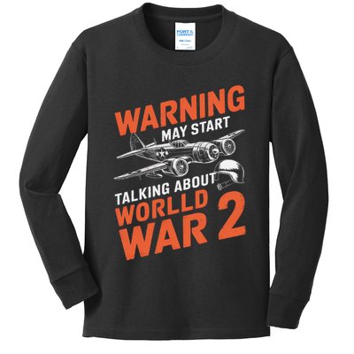 Ww2 Memorabilia Gifts World War 2 Memorabilia Vintage Wwii Kids Long Sleeve Shirt