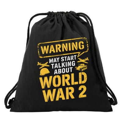 Ww2 Memorabilia Gifts World War 2 Memorabilia Vintage Wwii Drawstring Bag