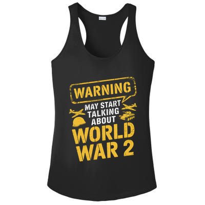 Ww2 Memorabilia Gifts World War 2 Memorabilia Vintage Wwii Ladies PosiCharge Competitor Racerback Tank