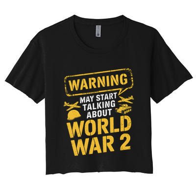 Ww2 Memorabilia Gifts World War 2 Memorabilia Vintage Wwii Crop Top