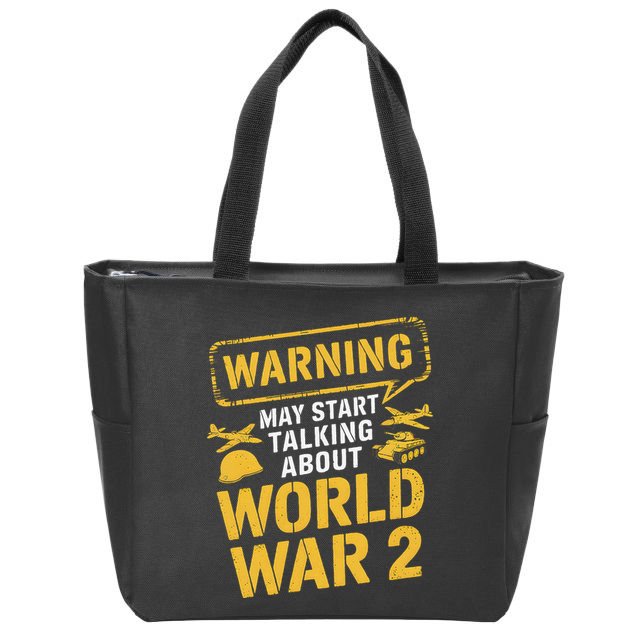 Ww2 Memorabilia Gifts World War 2 Memorabilia Vintage Wwii Zip Tote Bag