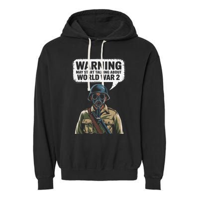 Ww2 Memorabilia Gifts World War 2 Memorabilia Vintage Wwii Garment-Dyed Fleece Hoodie