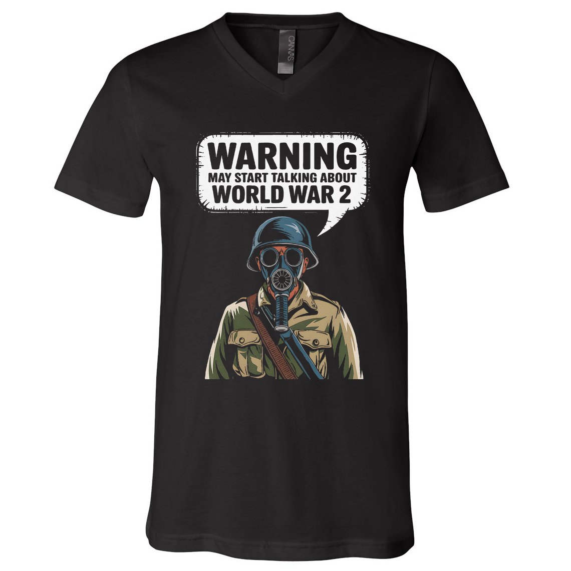 Ww2 Memorabilia Gifts World War 2 Memorabilia Vintage Wwii V-Neck T-Shirt