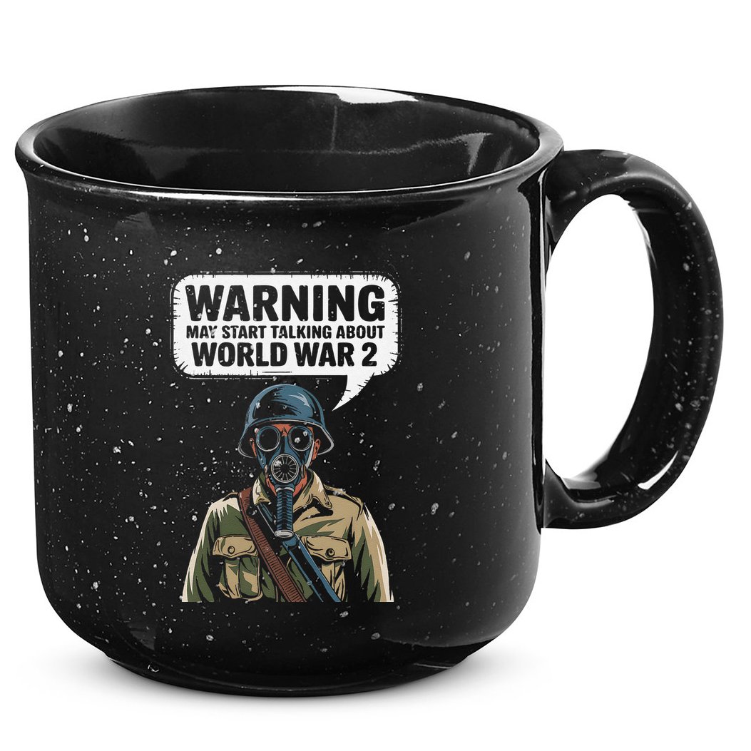 Ww2 Memorabilia Gifts World War 2 Memorabilia Vintage Wwii 15oz Campfire Ceramic Mug