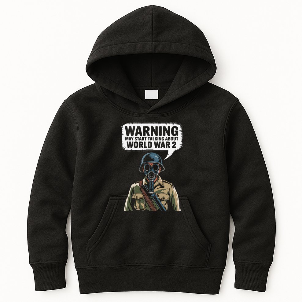 Ww2 Memorabilia Gifts World War 2 Memorabilia Vintage Wwii Kids Hoodie