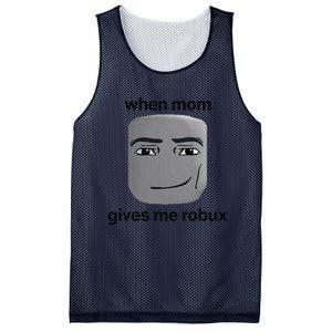 When Mom Gives Me Robux Gaming Culture Gamer Mesh Reversible Basketball Jersey Tank