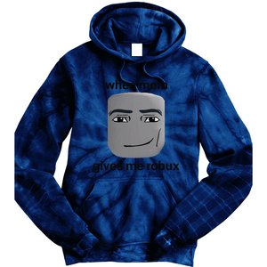 When Mom Gives Me Robux Gaming Culture Gamer Tie Dye Hoodie