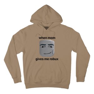 When Mom Gives Me Robux Gaming Culture Gamer Hoodie