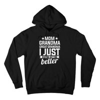 Womens Mom Grandma Great Grandma Mother Hoodie