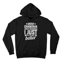 Womens Mom Grandma Great Grandma Mother Tall Hoodie