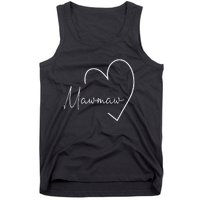 Womens Mawmaw Gift Grandma Christmas Mother's Day Tank Top