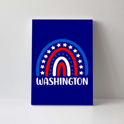 Washington Meaningful Gift I Love Washington Usa Cute Gift Canvas