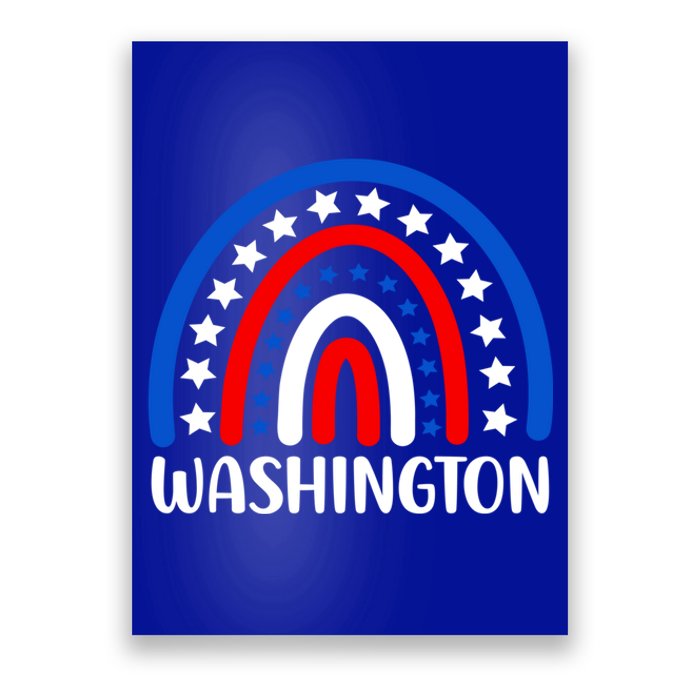 Washington Meaningful Gift I Love Washington Usa Cute Gift Poster