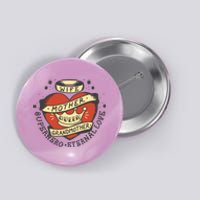 Wife Mother Grandmother Queen Heart Gift Button