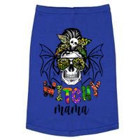 Witchy Mama Halloween Skull Witch Mom Spooky Cool Gift Doggie Tank