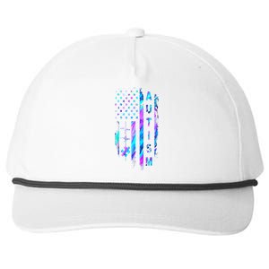 Women My Heart Beats For Special Ed Autism Awareness Teachers Gift Snapback Five-Panel Rope Hat