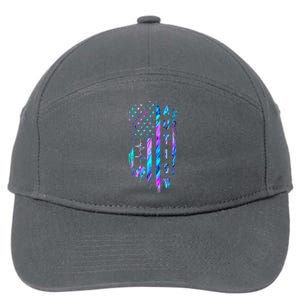 Women My Heart Beats For Special Ed Autism Awareness Teachers Gift 7-Panel Snapback Hat