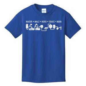 Water Malt Hops Yeast Beer Cycle Diagram Gift Great Gift Kids T-Shirt