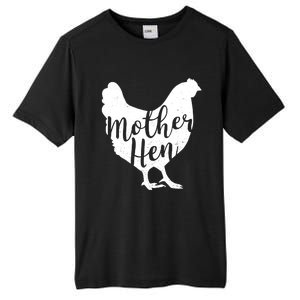 Wo Mother Hen Happy Mother's Day Cute Chicken Gift For Ladies VNeck Tall Fusion ChromaSoft Performance T-Shirt