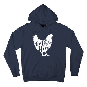 Wo Mother Hen Happy Mother's Day Cute Chicken Gift For Ladies VNeck Hoodie