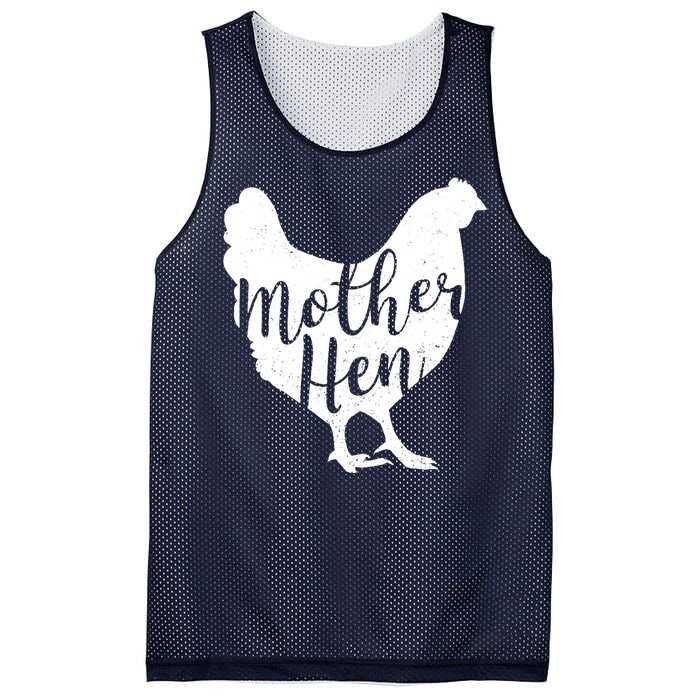 Wo Mother Hen Happy Mother's Day Cute Chicken Gift For Ladies VNeck Mesh Reversible Basketball Jersey Tank