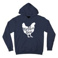 Wo Mother Hen Happy Mother's Day Cute Chicken Gift For Ladies VNeck Tall Hoodie