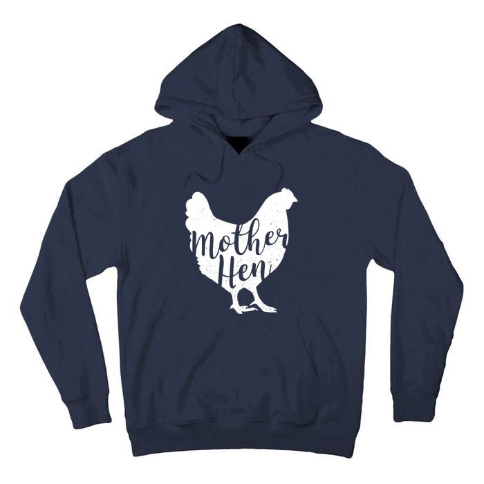 Wo Mother Hen Happy Mother's Day Cute Chicken Gift For Ladies VNeck Tall Hoodie