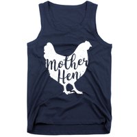 Wo Mother Hen Happy Mother's Day Cute Chicken Gift For Ladies VNeck Tank Top