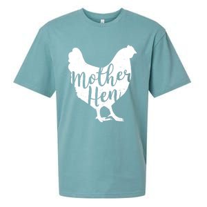 Wo Mother Hen Happy Mother's Day Cute Chicken Gift For Ladies VNeck Sueded Cloud Jersey T-Shirt