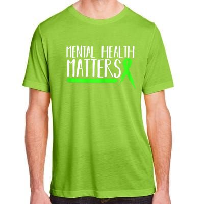 Womens Mental Health Matters Gift For Mental Health Awareness Adult ChromaSoft Performance T-Shirt