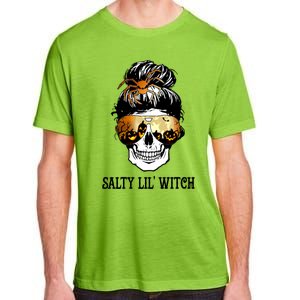 Witchy Mama Halloween Skull Witch Mom Spooky Gift Adult ChromaSoft Performance T-Shirt