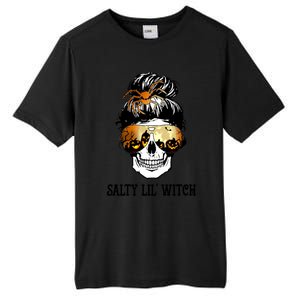 Witchy Mama Halloween Skull Witch Mom Spooky Gift Tall Fusion ChromaSoft Performance T-Shirt