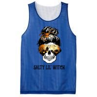 Witchy Mama Halloween Skull Witch Mom Spooky Gift Mesh Reversible Basketball Jersey Tank