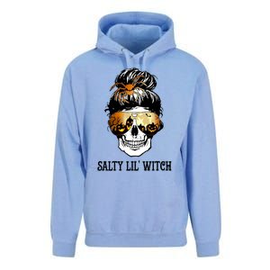 Witchy Mama Halloween Skull Witch Mom Spooky Gift Unisex Surf Hoodie