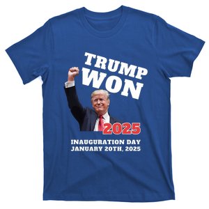 We Made History Trump 2024 Won Inauguration Day 2025 Winner T-Shirt