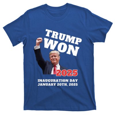 We Made History Trump 2024 Won Inauguration Day 2025 Winner T-Shirt