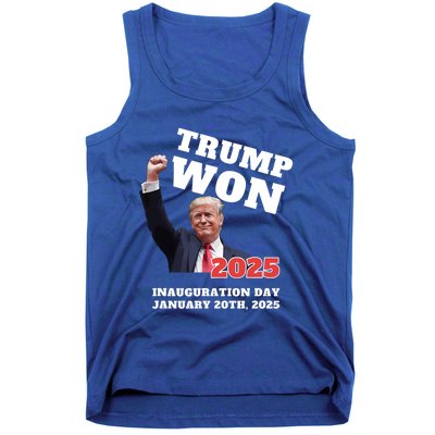 We Made History Trump 2024 Won Inauguration Day 2025 Winner Tank Top