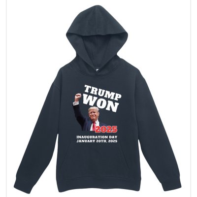 We Made History Trump 2024 Won Inauguration Day 2025 Winner Urban Pullover Hoodie