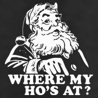Where My HoS At Christmas Santa 11oz C Handle Ceramic Mug