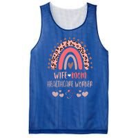 Wife Mom Healthcare Worker Strong As A Mother Nurse Mom Moth Great Gift Mesh Reversible Basketball Jersey Tank